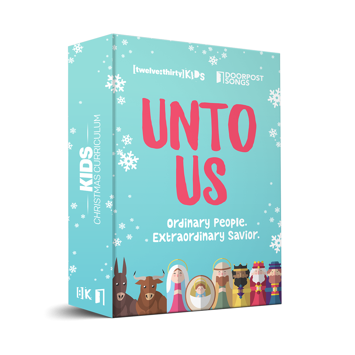 Unto Us Christmas Sunday School curriculum box for kids